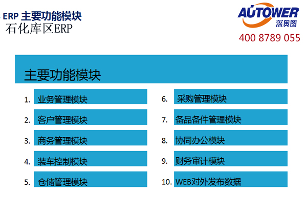 石化庫區ERP綜合信息管理系統